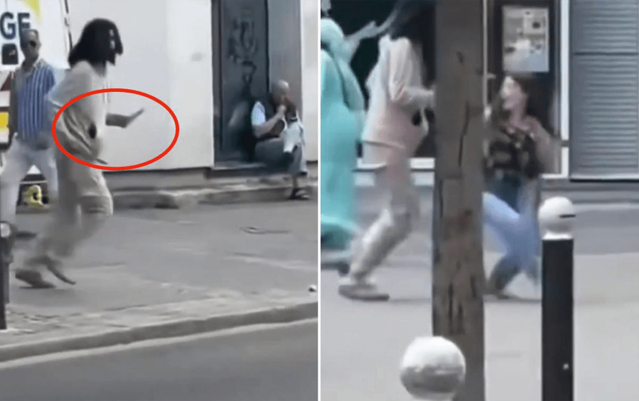 “Allah əmr etdi” deyib üç qadını bıçaqladı - VİDEO