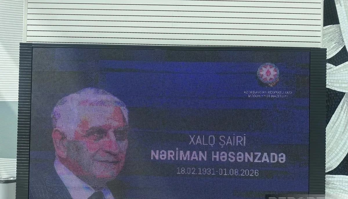 Nəriman Həsənzadə ilə vida mərasimi keçirilir