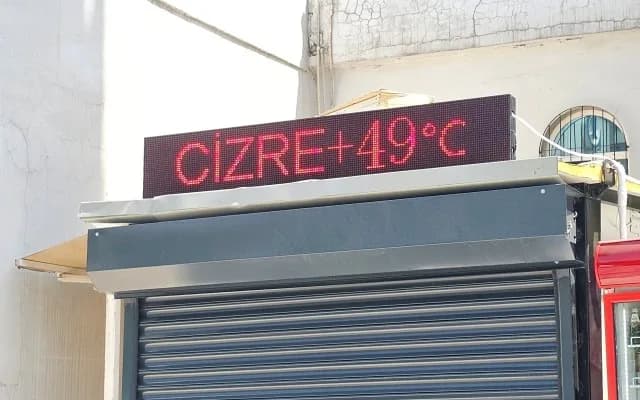 Türkiyədə temperatur 49 dərəcəyə yüksəldi