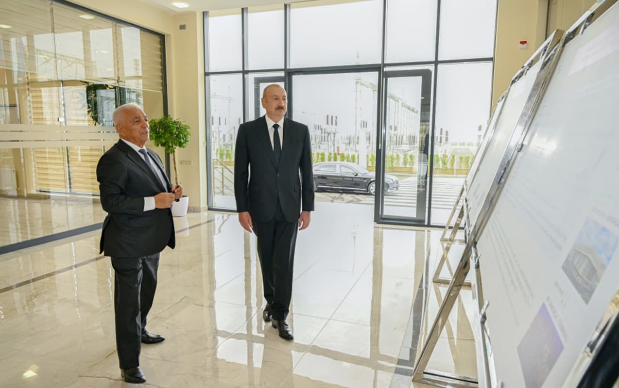 Prezident açılışda - Fotolar 