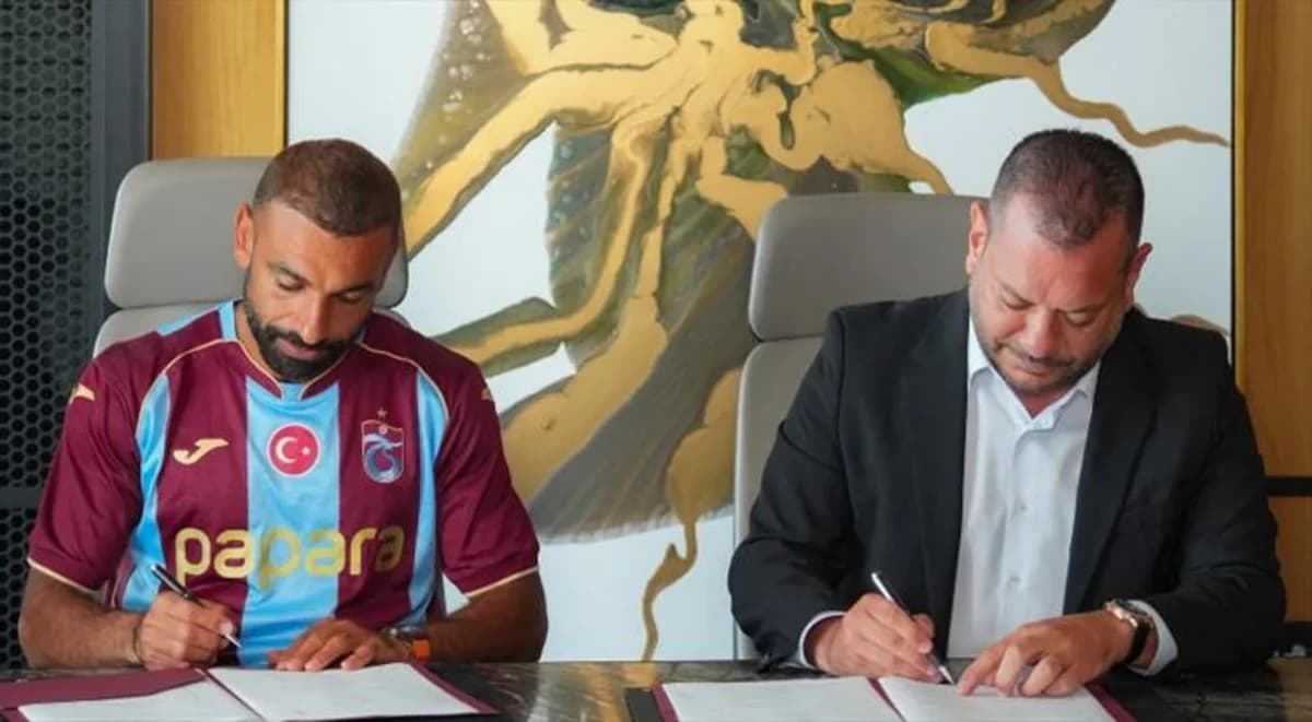 Salah rəsmən "Trabzonspor"da: Müqavilənin inanılmaz DETALLARI 