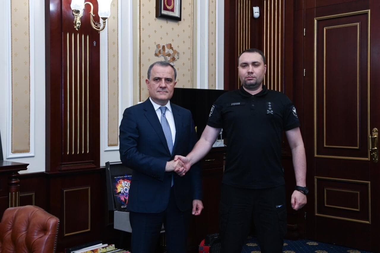Ceyhun Bayramov Ukrayna Prezident Ofisinin rəhbəri ilə görüşüb - FOTO