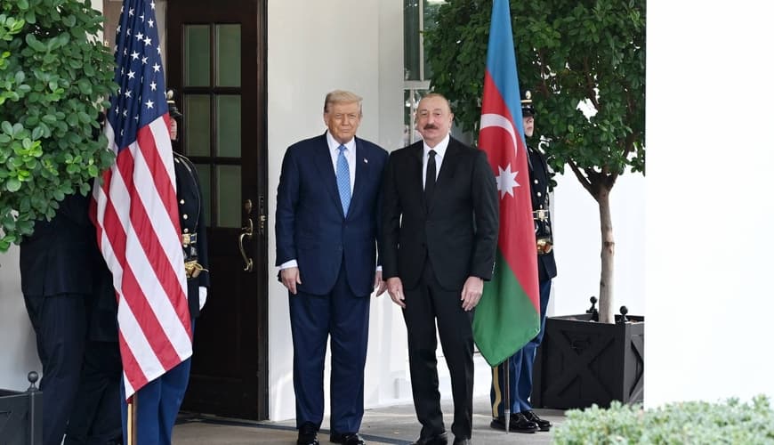 İlham Əliyev Donald Trampla danışdı