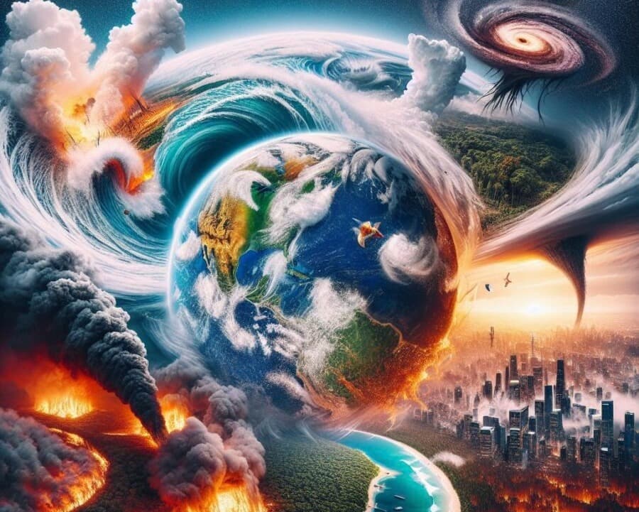 Dünyanın sonu belə yaxınlaşır – Planet hər tərəfdən mühasirədədir 