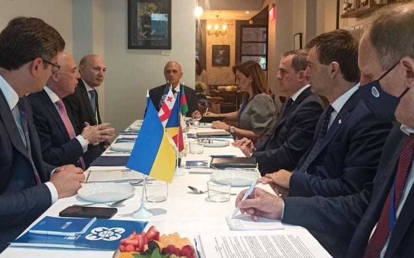 Ceyhun Bayramov GUAM Xarici İşlər Nazirləri Şurasının iclasında çıxış edib Ceyhun Bayramov GUAM Xarici İşlər Nazirləri Şurasının iclasında çıxış edib
