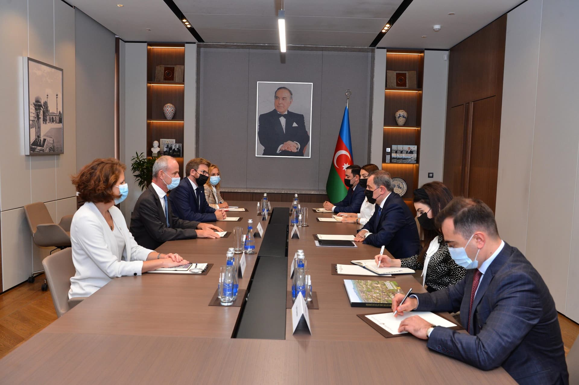 Bayramov BQXK rəsmisini qəbul etdi – FOTO Bayramov BQXK rəsmisini qəbul etdi – FOTO