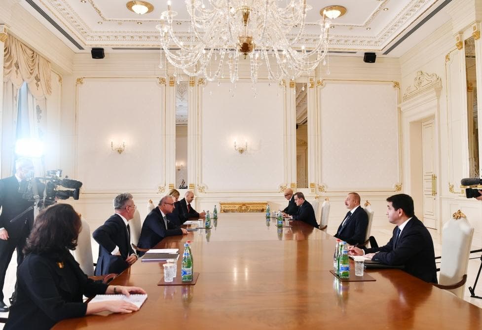 Prezident xorvatiyalı naziri qəbul etdi Prezident xorvatiyalı naziri qəbul etdi