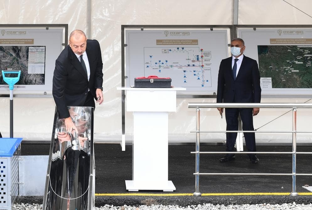 Zəngilan Rəqəmsal Elektrik Yarımstansiyasının təməli qoyulub Zəngilan Rəqəmsal Elektrik Yarımstansiyasının təməli qoyulub