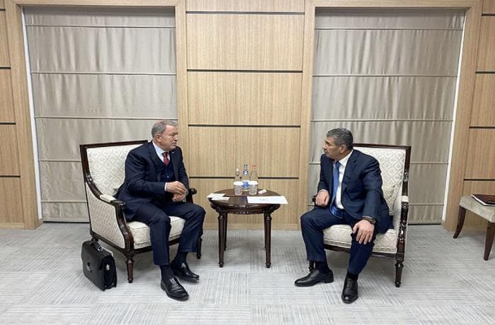 Zakir Həsənov Zəngilanda Hulusi Akarla görüşdü Zakir Həsənov Zəngilanda Hulusi Akarla görüşdü