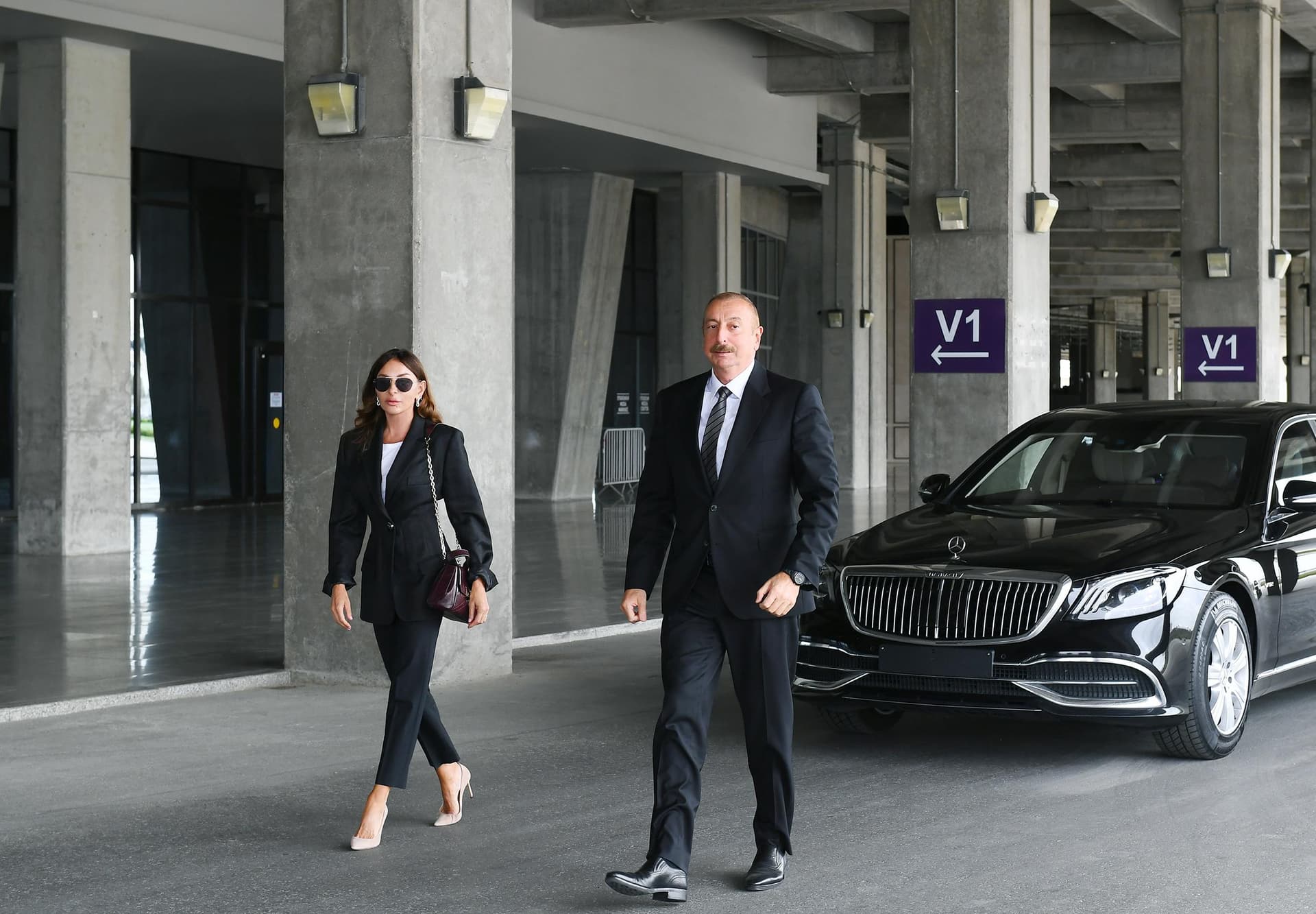 Prezident və birinci xanım Şamaxıda Prezident və birinci xanım Şamaxıda