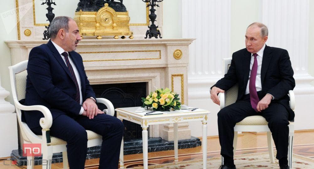 Paşinyan Putinə zəng etdi Paşinyan Putinə zəng etdi