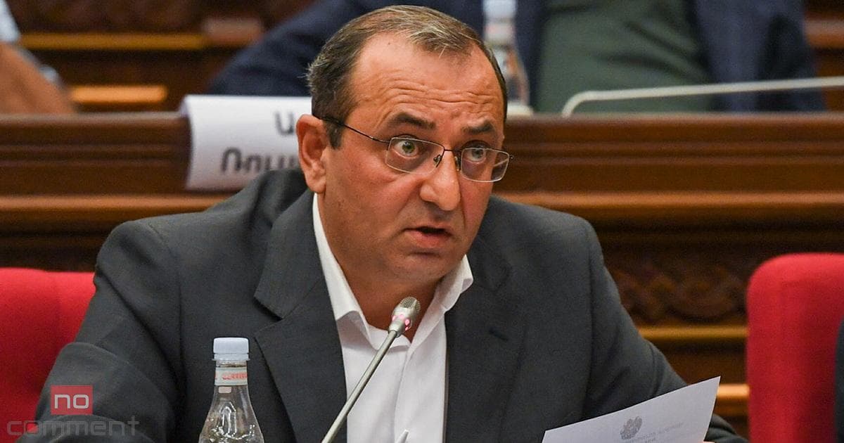 Erməni deputat Paşinyanı dövlətə xəyanətdə İTTİHAM ETDİ Erməni deputat Paşinyanı dövlətə xəyanətdə İTTİHAM ETDİ
