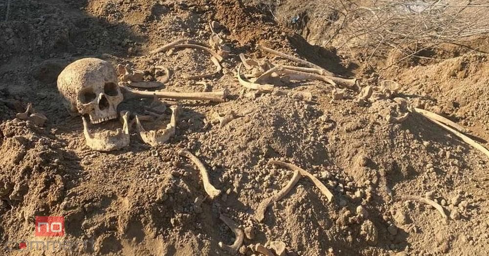 Qobustanda insan sümükləri aşkarlanıb Qobustanda insan sümükləri aşkarlanıb