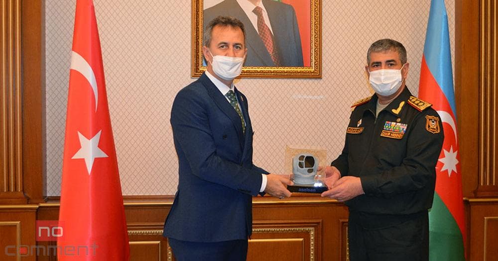 Müdafiə naziri ASELSAN şirkətinin idarə heyətinin sədri ilə görüşüb Müdafiə naziri ASELSAN şirkətinin idarə heyətinin sədri ilə görüşüb