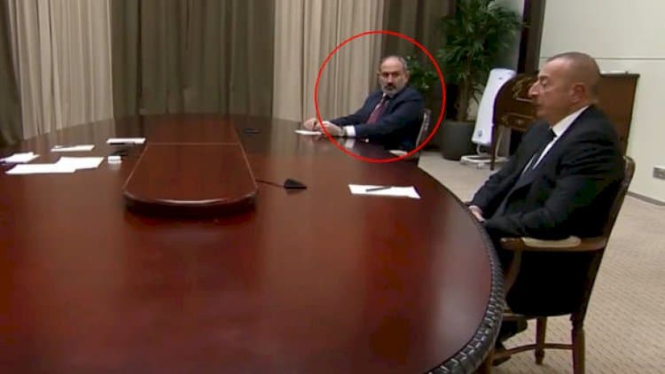 Üçtərəfli görüş: Əliyev sakitdir, Paşinyan qurcalanır – Foto Üçtərəfli görüş: Əliyev sakitdir, Paşinyan qurcalanır – Foto