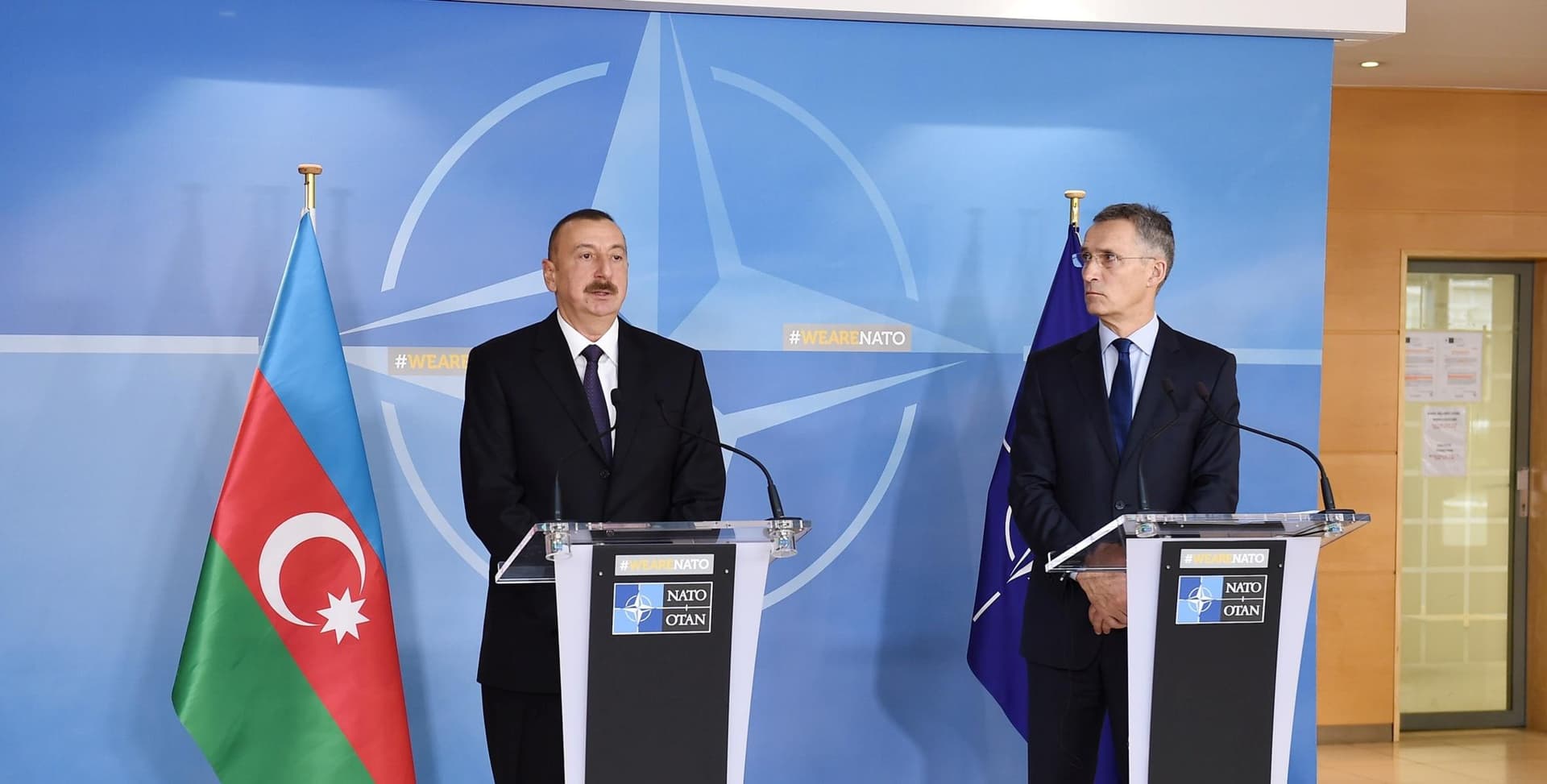 İlham Əliyev NATO Baş katibi ilə görüşdü İlham Əliyev NATO Baş katibi ilə görüşdü