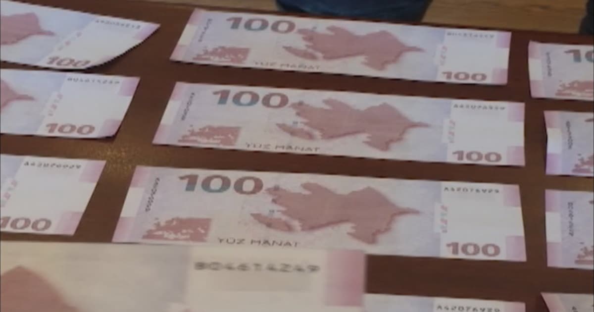 Mingəçevirdə saxta pul çap edən sevgililər saxlanılıblar Mingəçevirdə saxta pul çap edən sevgililər saxlanılıblar