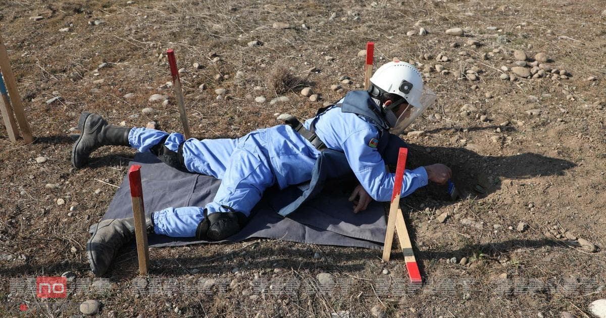 Ötən ay aşkarlanan minaların sayı açıqlandı Ötən ay aşkarlanan minaların sayı açıqlandı