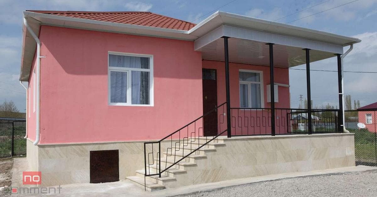 Nazirlik bu şəxslər üçün 500 fərdi ev tikəcək Nazirlik bu şəxslər üçün 500 fərdi ev tikəcək