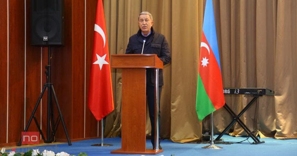 Hulusi Akar: “Azərbaycan və digər ölkələri dəstəkləməklə dünyada sülhə töhfə veririk” Hulusi Akar: “Azərbaycan və digər ölkələri dəstəkləməklə dünyada sülhə töhfə veririk”