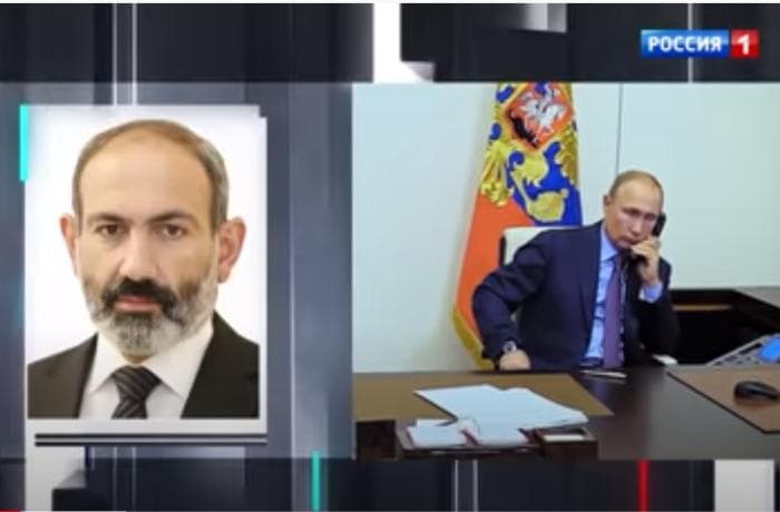 Putinlə Paşinyan sərhədlərin delimitasiya və demarkasiyasını müzakirə edib Putinlə Paşinyan sərhədlərin delimitasiya və demarkasiyasını müzakirə edib