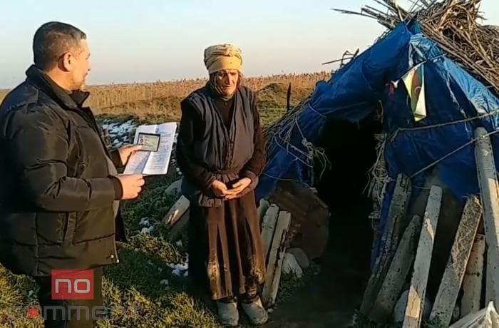Ağsuda çadırda qalan yaşlı qadınla bağlı AÇIQLAMA Ağsuda çadırda qalan yaşlı qadınla bağlı AÇIQLAMA