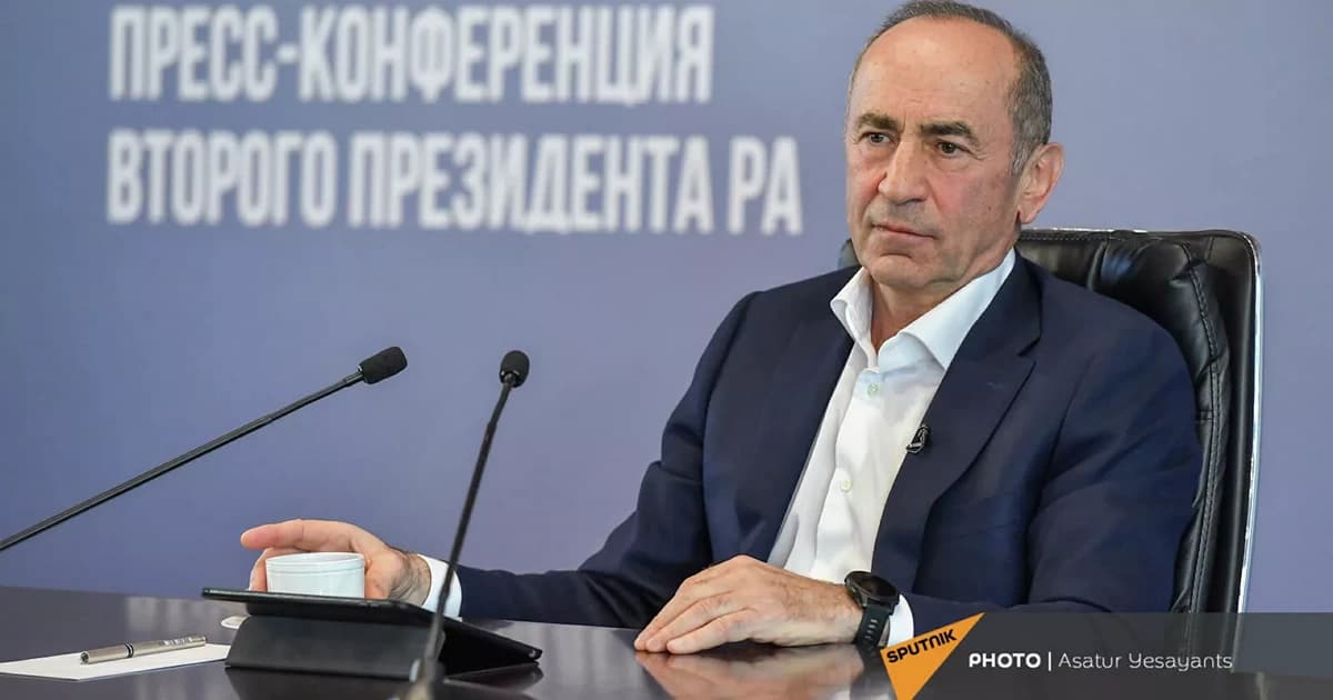 Robert Köçəryan prezidentliyə namizədliyini irəli sürməyəcək Robert Köçəryan prezidentliyə namizədliyini irəli sürməyəcək
