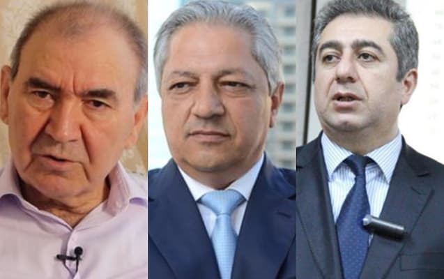 Qubad İbadoğlu və Cəmil Həsənli məhkəmə binası ətrafında sülənirdilər Qubad İbadoğlu və Cəmil Həsənli məhkəmə binası ətrafında sülənirdilər
