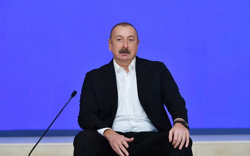 Prezident ən çox sevdiyi idman növündən danışdı Prezident ən çox sevdiyi idman növündən danışdı