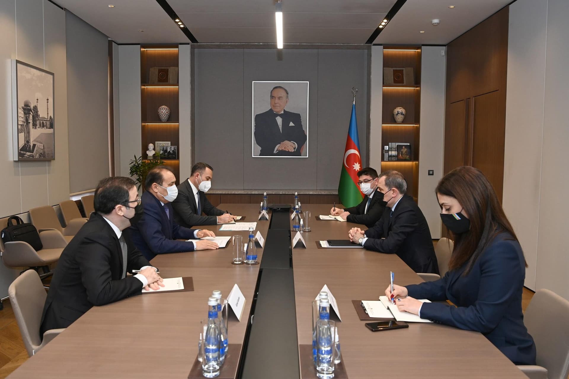 Bayramov Bağdad Amreyev ilə görüşdü Bayramov Bağdad Amreyev ilə görüşdü