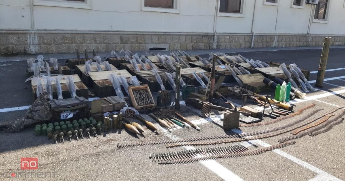 Xocavənddə xeyli sayda partlayıcı vasitələr aşkar edilib Xocavənddə xeyli sayda partlayıcı vasitələr aşkar edilib