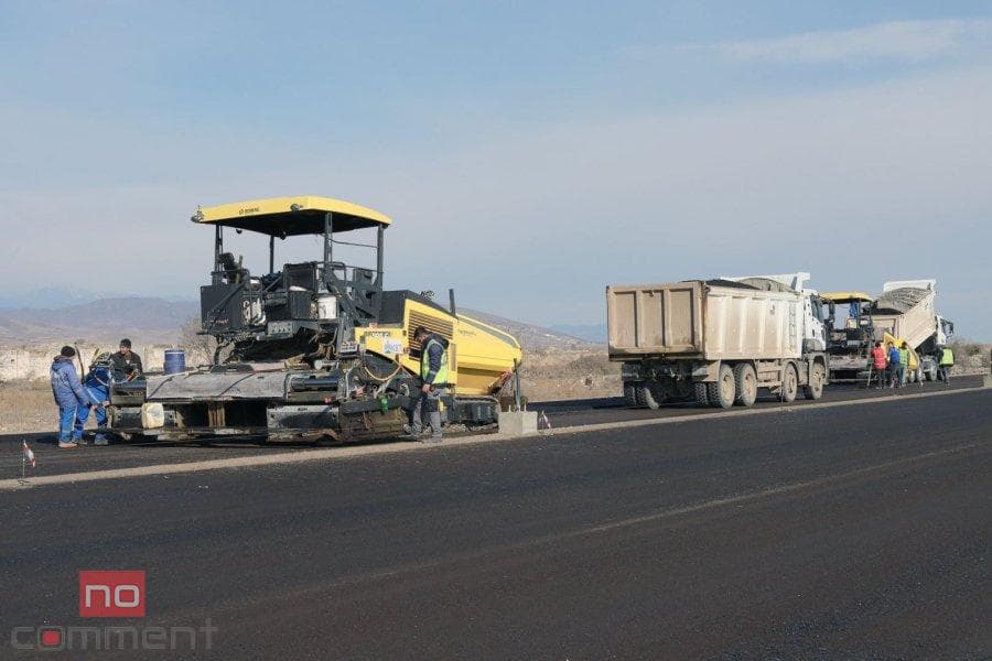 Bərdə-Ağdam yolunun asfalt örtüyünün vurulması işlərinə başlanıldı – FOTO Bərdə-Ağdam yolunun asfalt örtüyünün vurulması işlərinə başlanıldı – FOTO