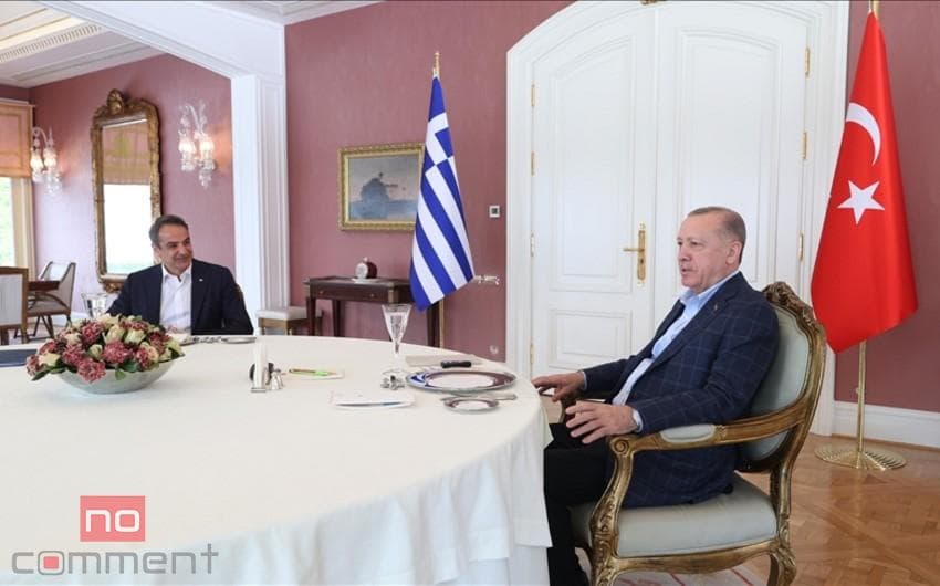 Ərdoğan Yunanıstanın baş naziri ilə görüşdü Ərdoğan Yunanıstanın baş naziri ilə görüşdü