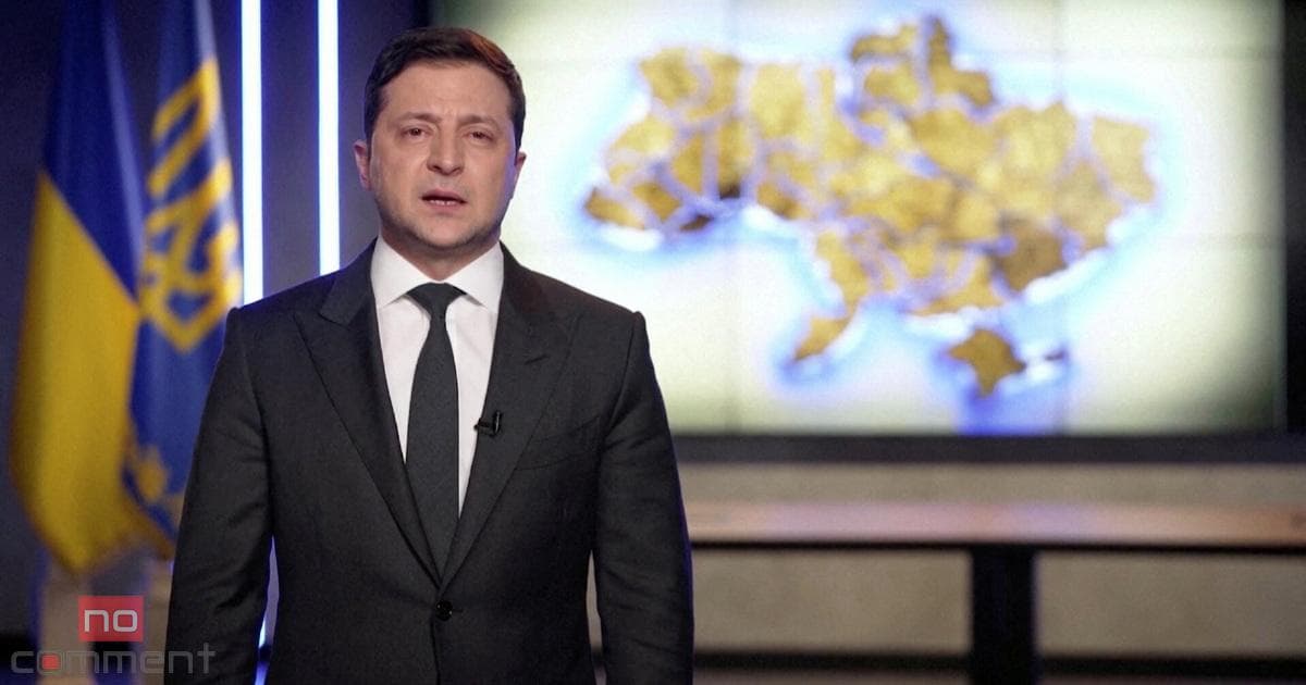 Zelenskidən sülh və qələbə vədi Zelenskidən sülh və qələbə vədi
