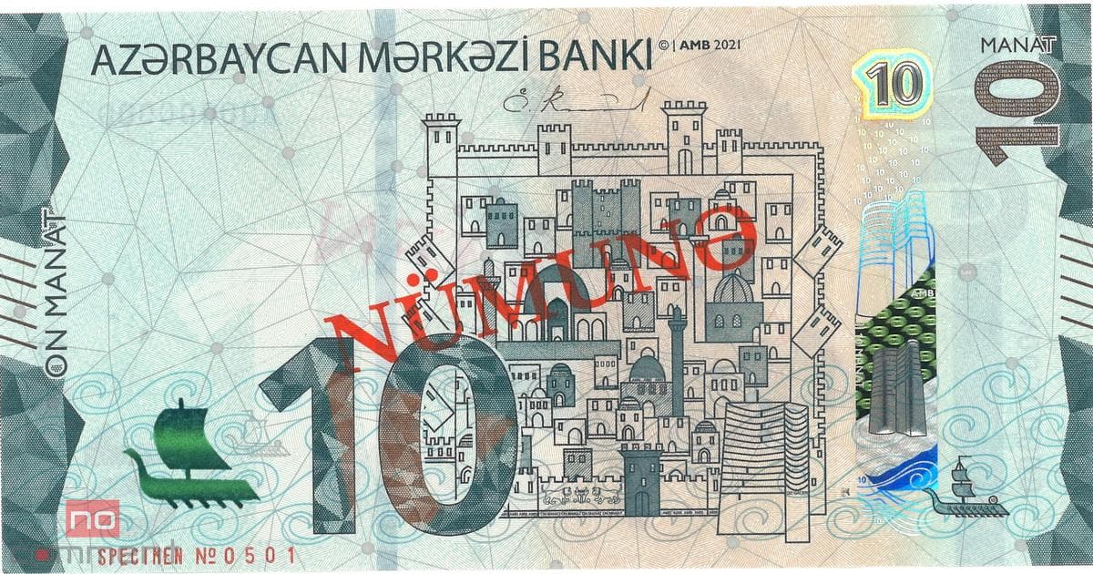 Azərbaycanda 10 manatlıq pul nişanları yenilənib Azərbaycanda 10 manatlıq pul nişanları yenilənib