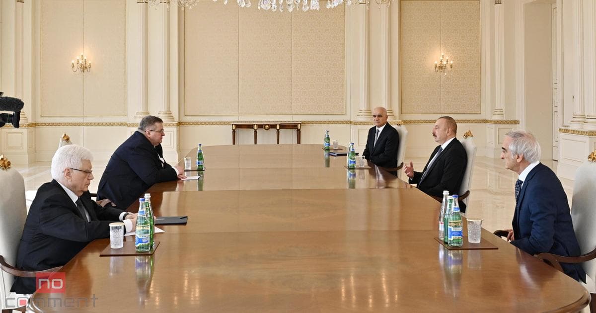 Prezident Aleksey Overçuku qəbul etdi Prezident Aleksey Overçuku qəbul etdi