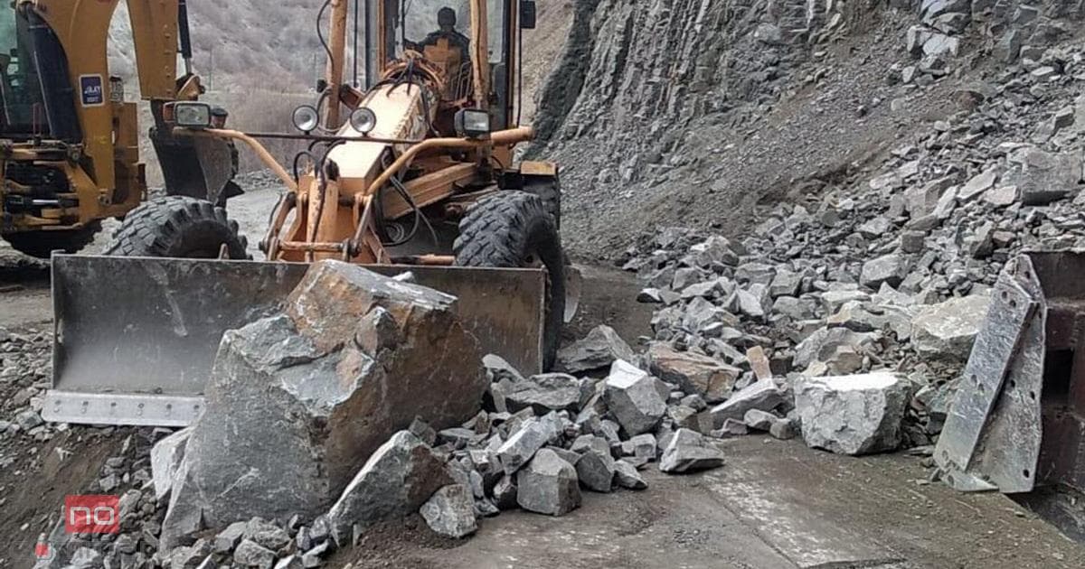 İsmayıllıda torpaq uçqunu – Lahıc yolu bağlandı İsmayıllıda torpaq uçqunu – Lahıc yolu bağlandı
