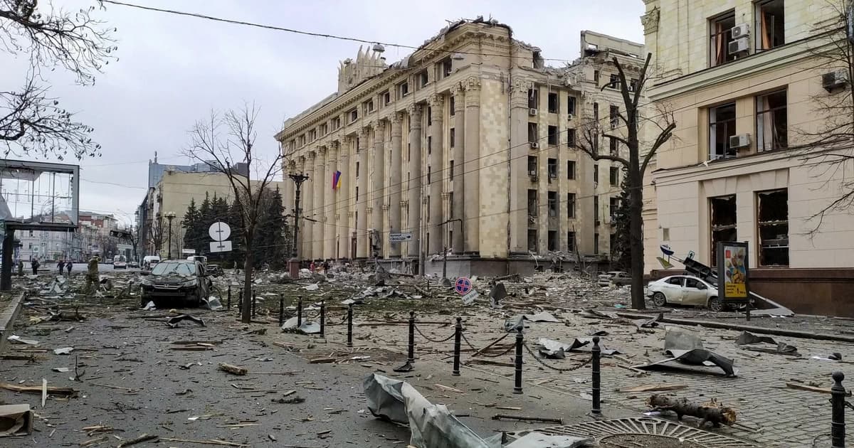Rus qoşunları Xarkovdan geri çəkildi – Sakinlər tədricən şəhərə qayıdır Rus qoşunları Xarkovdan geri çəkildi – Sakinlər tədricən şəhərə qayıdır