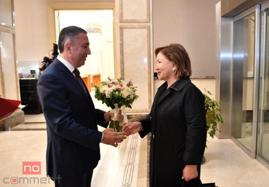 Qazaxıstanın vitse-spikeri Azərbaycana gəldi Qazaxıstanın vitse-spikeri Azərbaycana gəldi