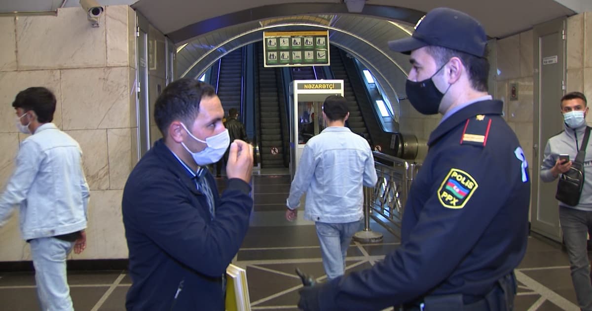 Metroda korona ilə bağlı yoxlamalara başlanılıb? Metroda korona ilə bağlı yoxlamalara başlanılıb?