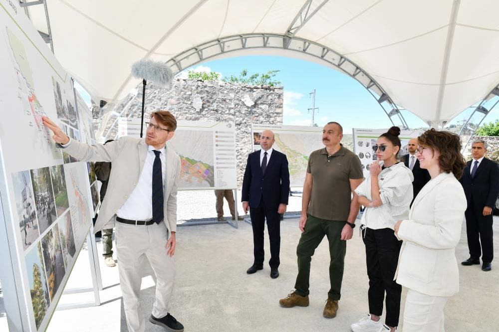 Zəngilan şəhərinin Baş planı təqdim olundu Zəngilan şəhərinin Baş planı təqdim olundu