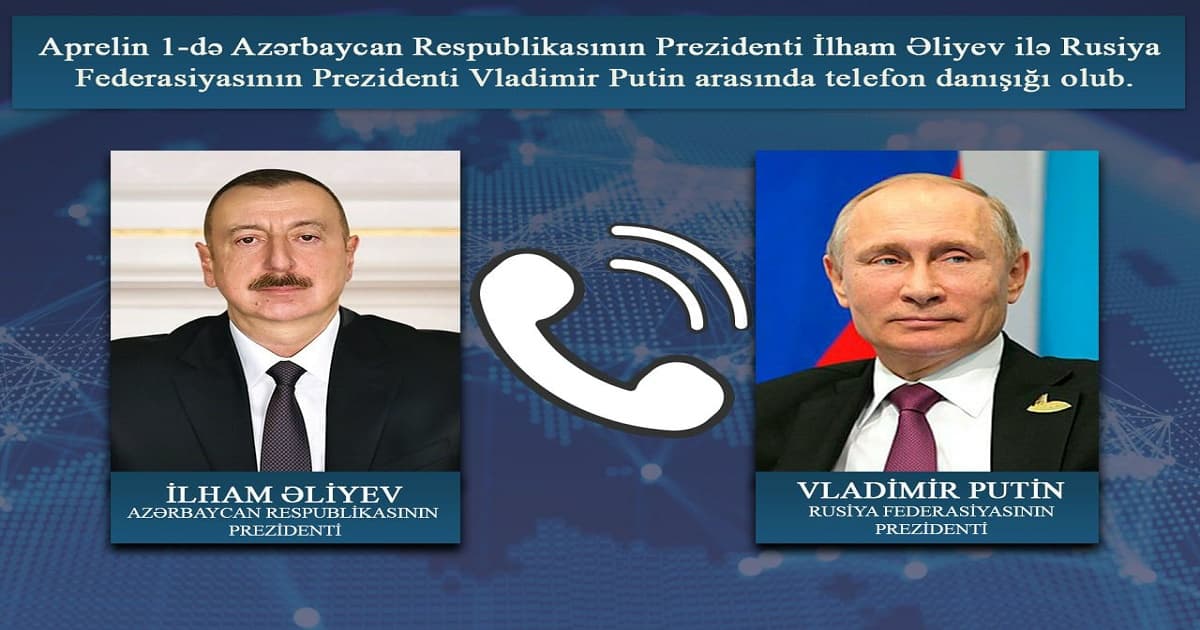 İlham Əliyev Putinə zəng etdi İlham Əliyev Putinə zəng etdi