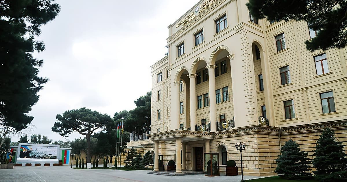 Müdafiə Nazirliyi MƏLUMAT YAYDI Müdafiə Nazirliyi MƏLUMAT YAYDI
