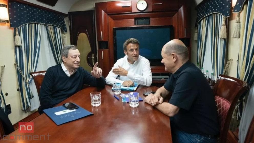 Almaniya, Fransa və İtaliya liderləri Ukraynada səfərdədirlər Almaniya, Fransa və İtaliya liderləri Ukraynada səfərdədirlər