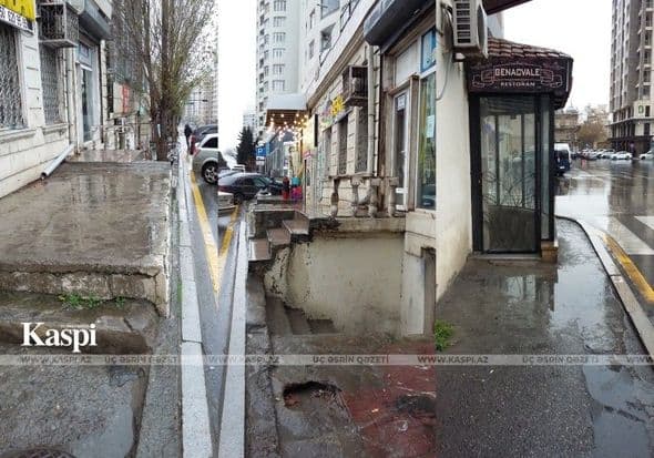 Qazanc hərisliyinin yaratdığı təhlükə: Piyada səkilərini kim zəbt edir? – ARAŞDIRMA + FOTO Qazanc hərisliyinin yaratdığı təhlükə: Piyada səkilərini kim zəbt edir? – ARAŞDIRMA + FOTO