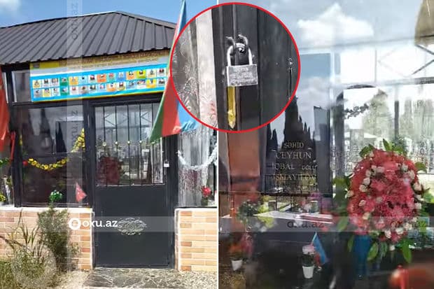 Şəhidin məzarının üstünə ev tikdilər: Qapısını da qıfılladılar – VİDEO Şəhidin məzarının üstünə ev tikdilər: Qapısını da qıfılladılar – VİDEO