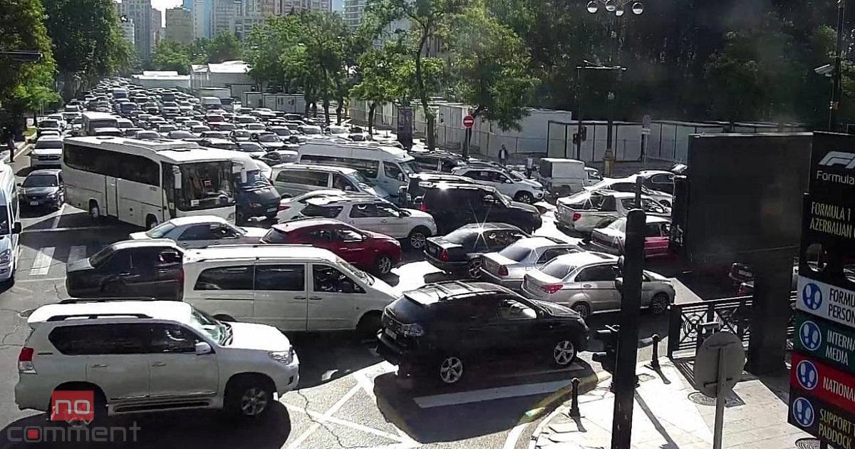 Bakının tıxaclı YOLLARI Bakının tıxaclı YOLLARI