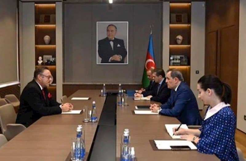 Ceyhun Bayramov Avstriya səfirini qəbul etdi Ceyhun Bayramov Avstriya səfirini qəbul etdi