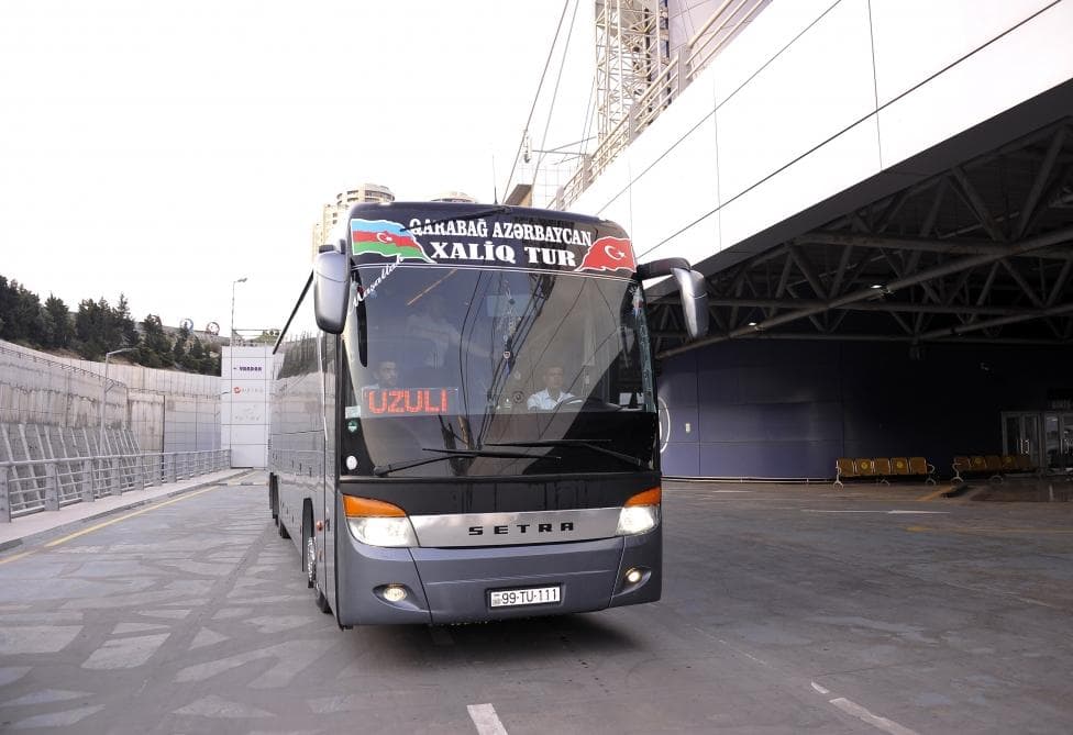 Bakıdan Füzuliyə ilk avtobus reysi açıldı – Foto Bakıdan Füzuliyə ilk avtobus reysi açıldı – Foto