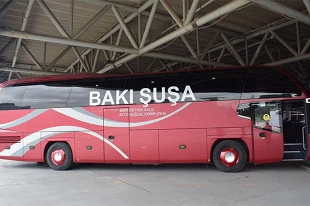 Bakıdan Şuşaya əlavə avtobus reysi açılacaq Bakıdan Şuşaya əlavə avtobus reysi açılacaq